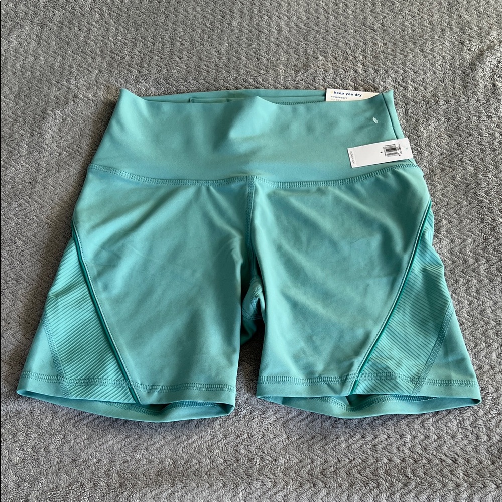 NWT Old Navy Teal Bike Shorts